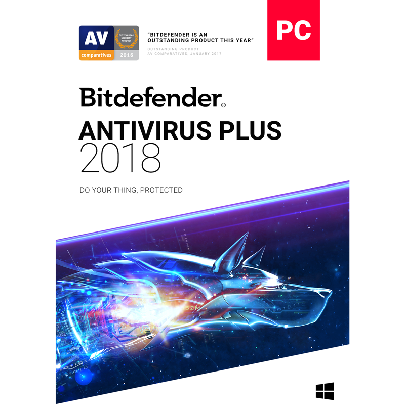 Bitdefender Antivirus Plus - 1-Year / 3-PC [KEYCODE]