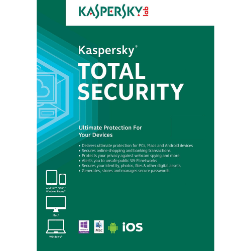 Kaspersky Total Security 2019 - 1-Year / 10-Device